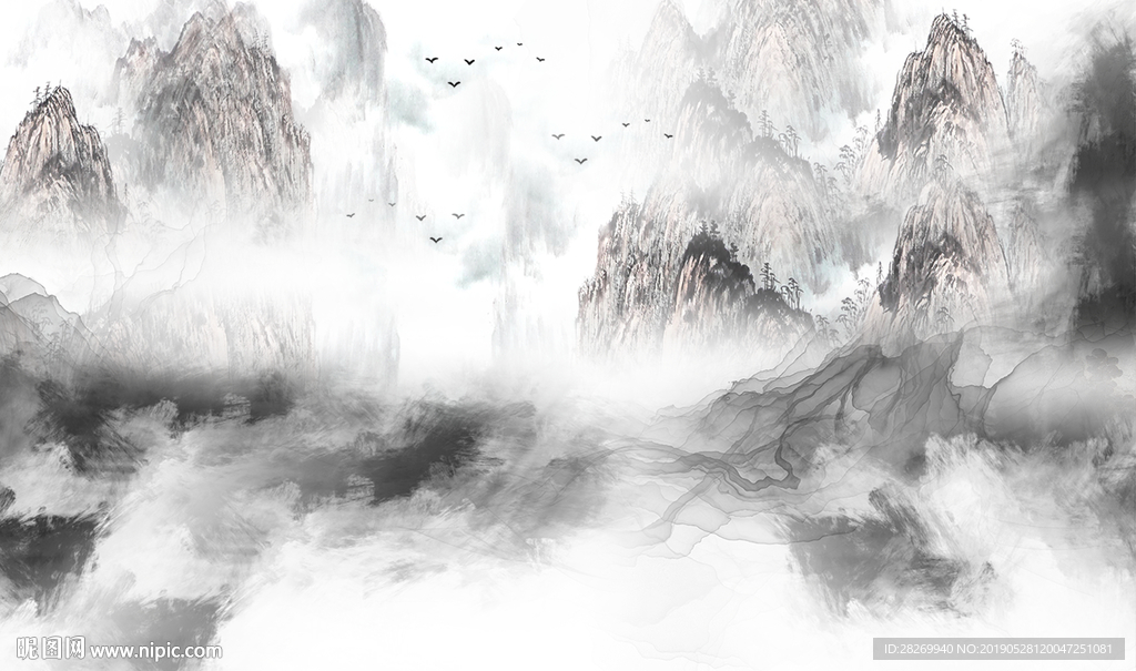 水墨山水