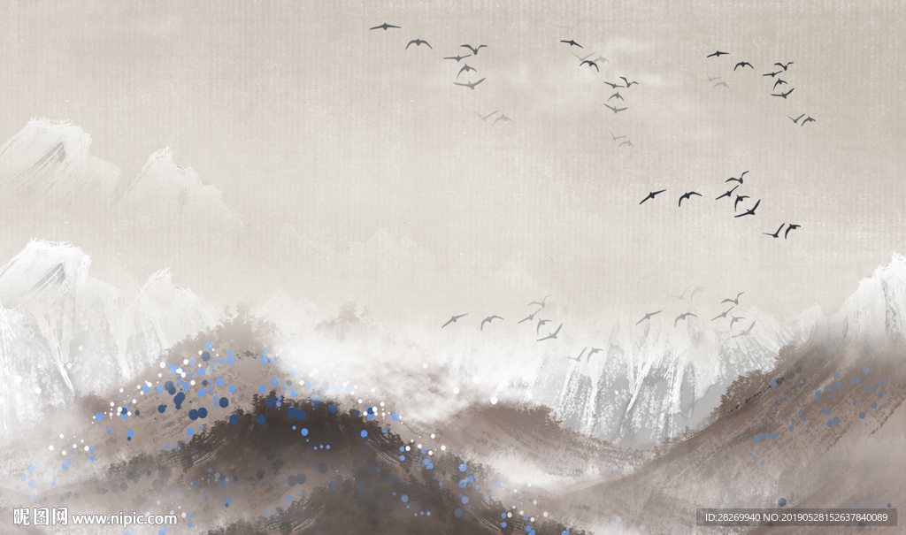 新中式山水