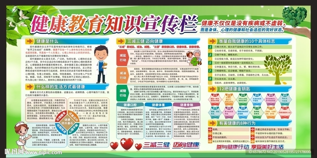 健康教育宣传栏