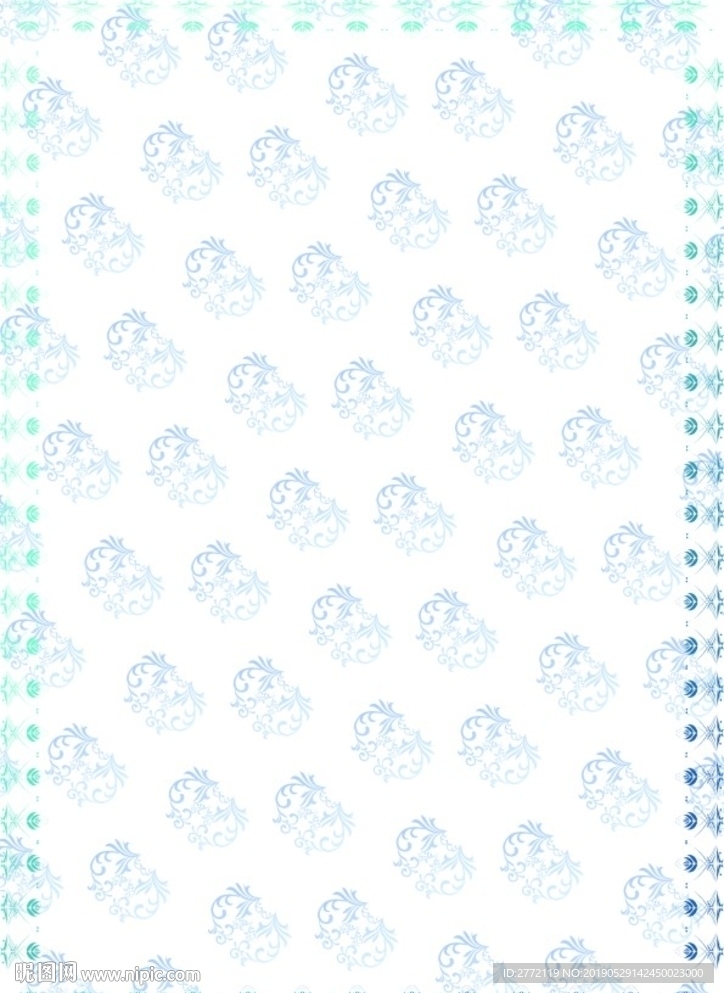 亮蓝月 产品证书纹