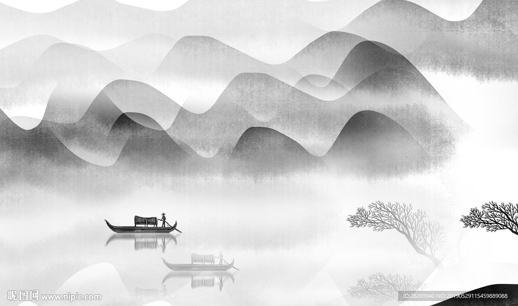 新中式山水