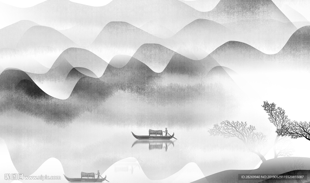 新中式山水