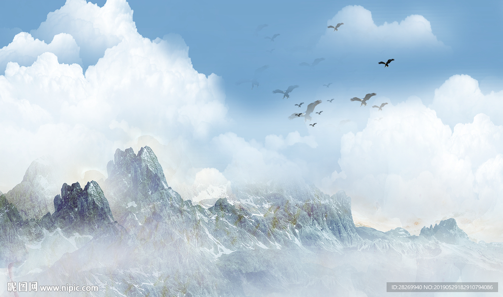 新中式背景