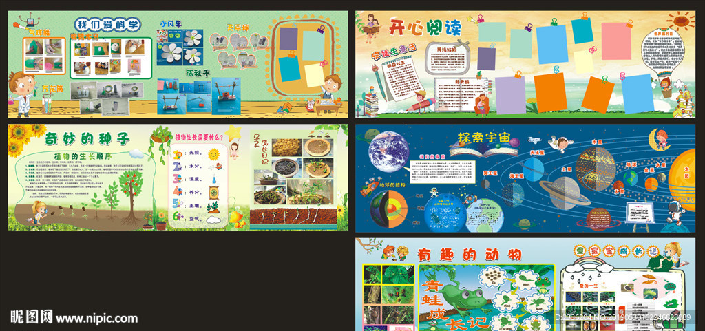 科学发现室展板