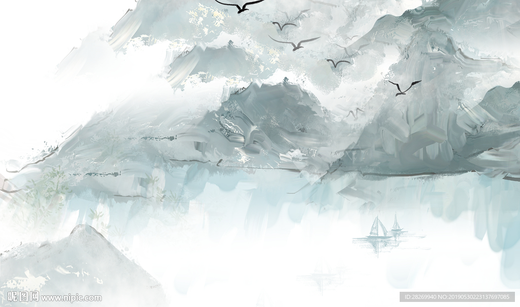 水墨山水