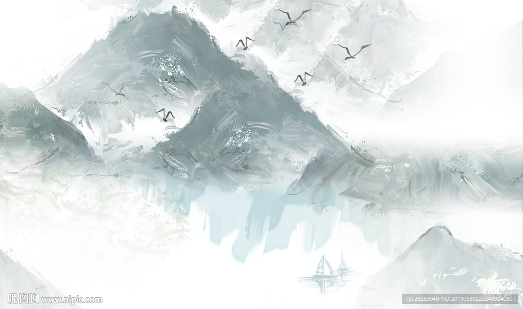 水墨山水