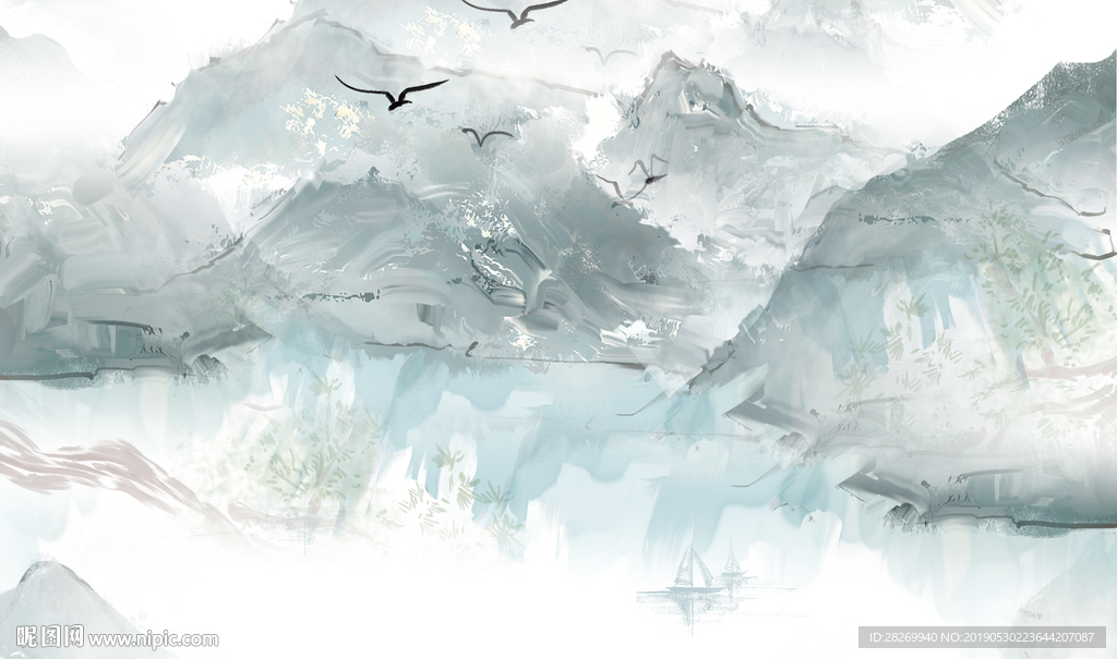 水墨山水