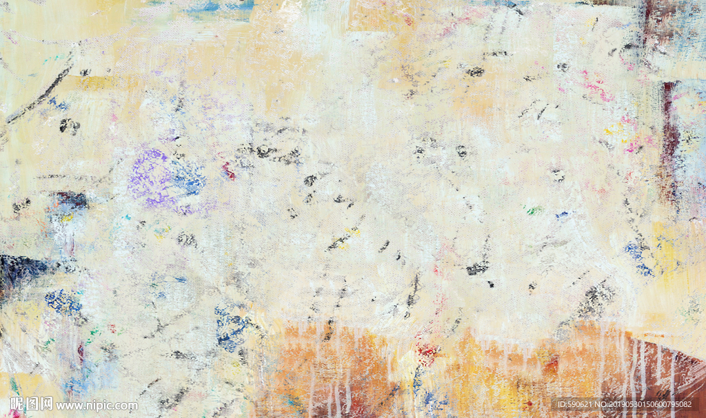 抽象油画