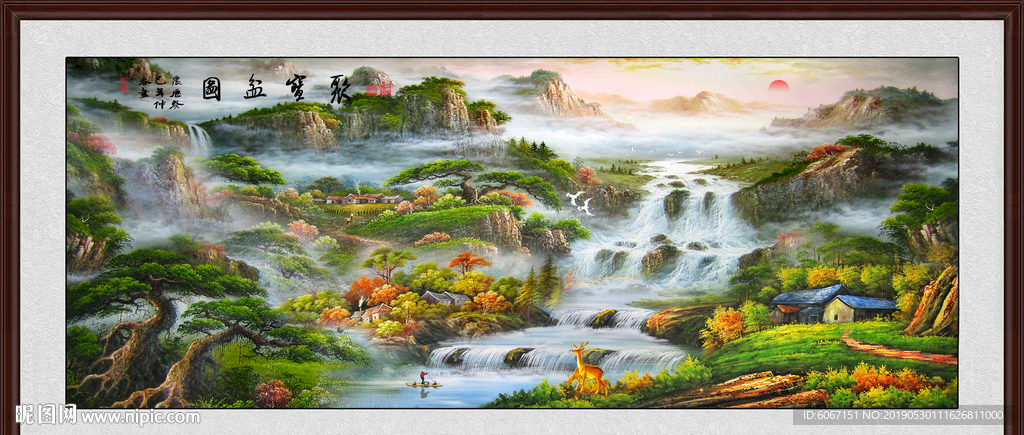 油画风景