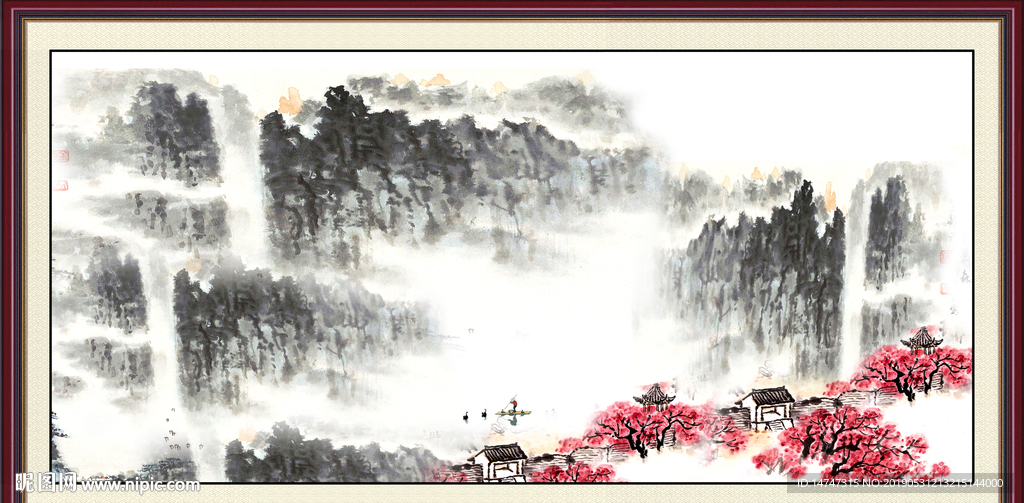 国画山水