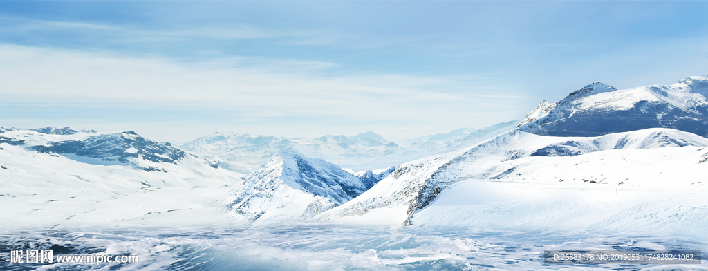 雪山雪海