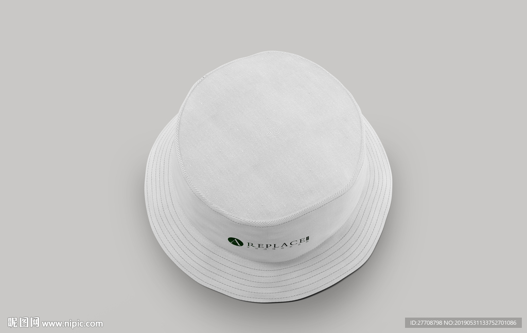 渔夫帽样机图片