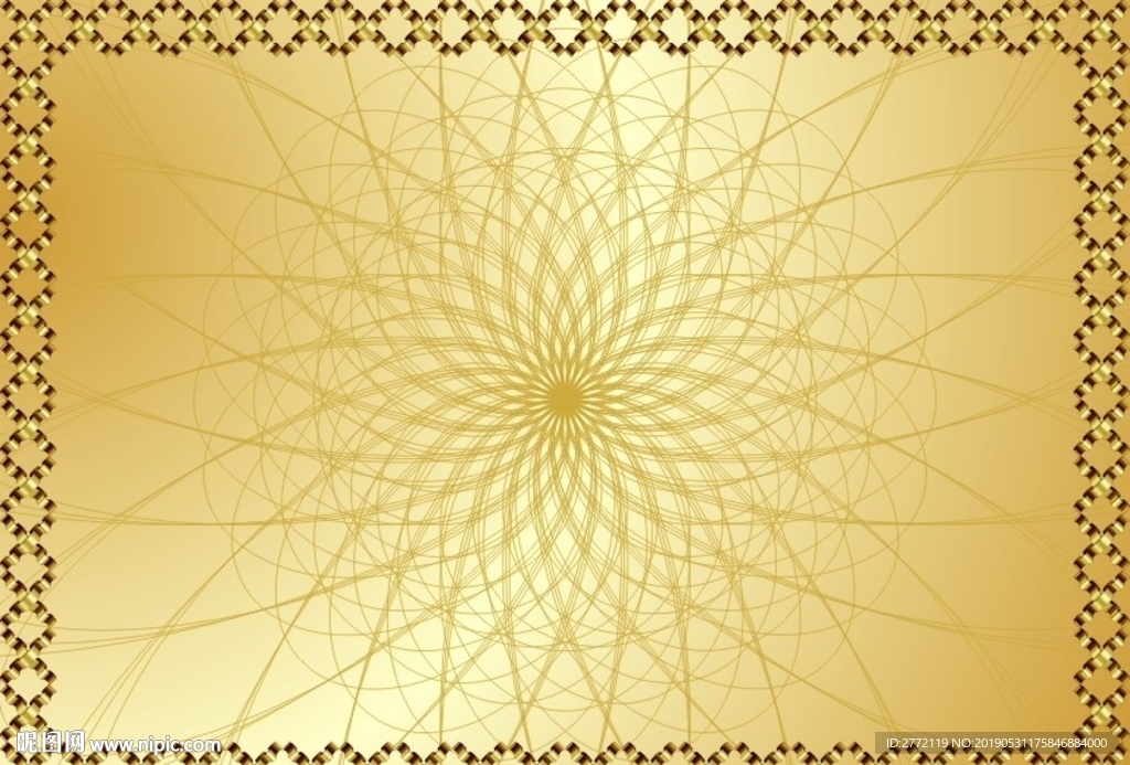 黄金版式 淘宝证书纹