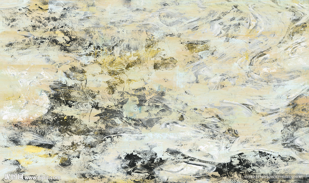 抽象油画