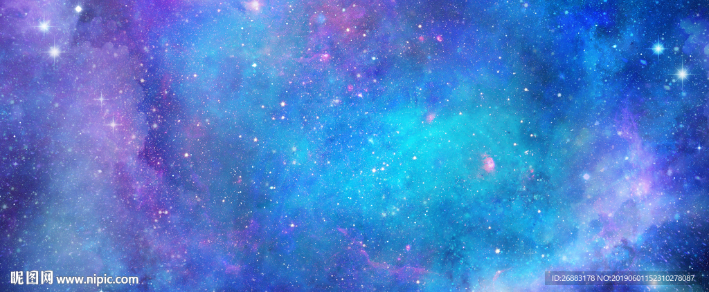 星空海报背景