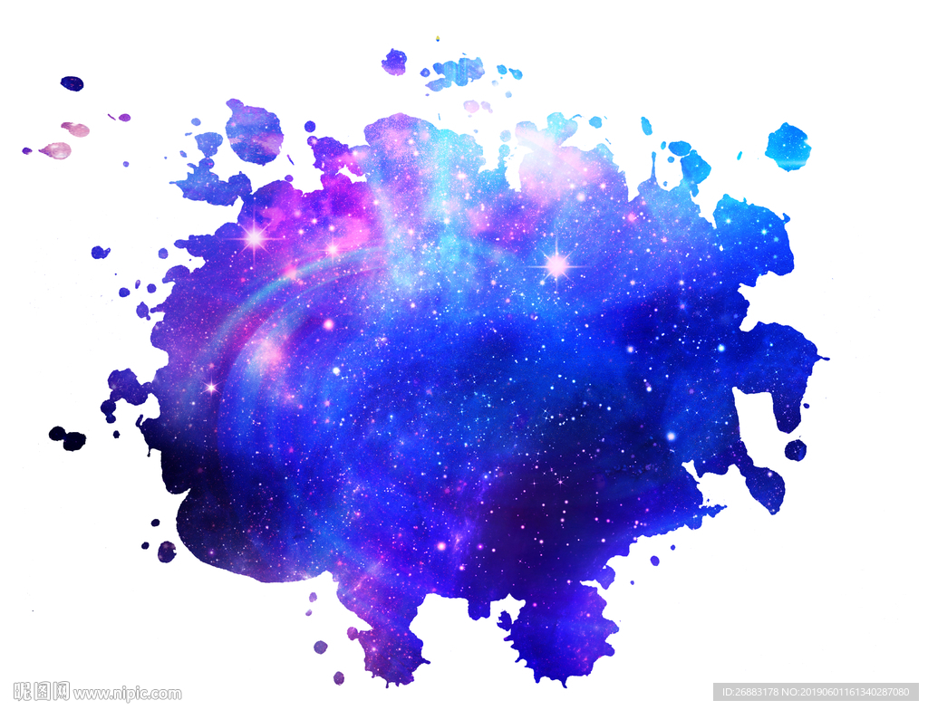 水墨星空
