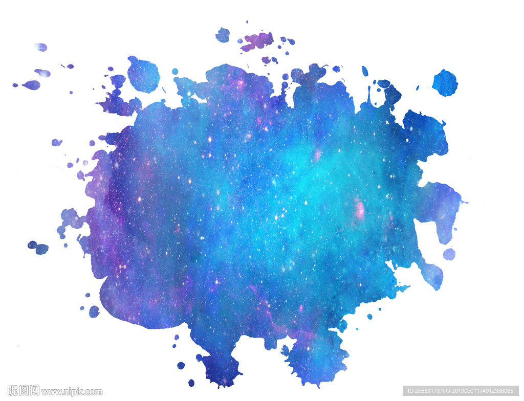 水墨星空