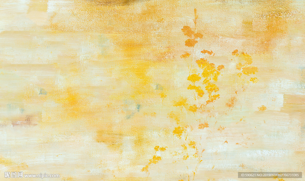 抽象油画