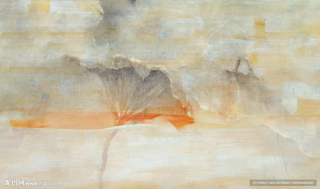 抽象油画