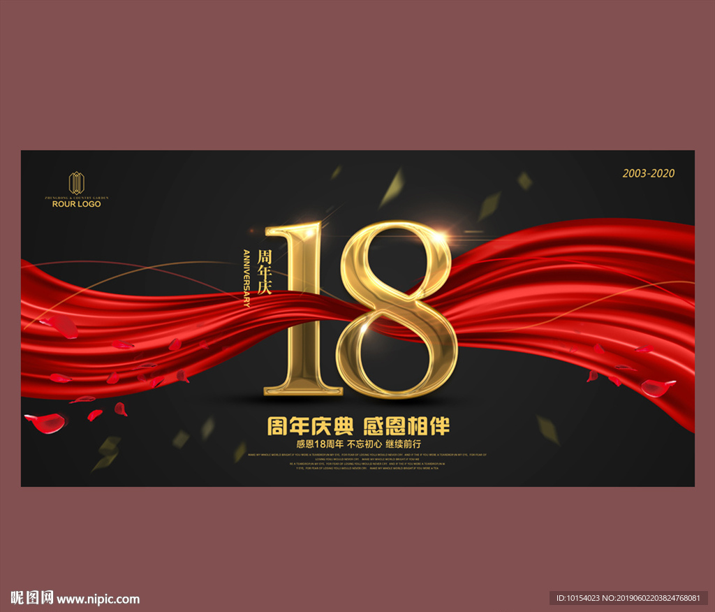 18周年
