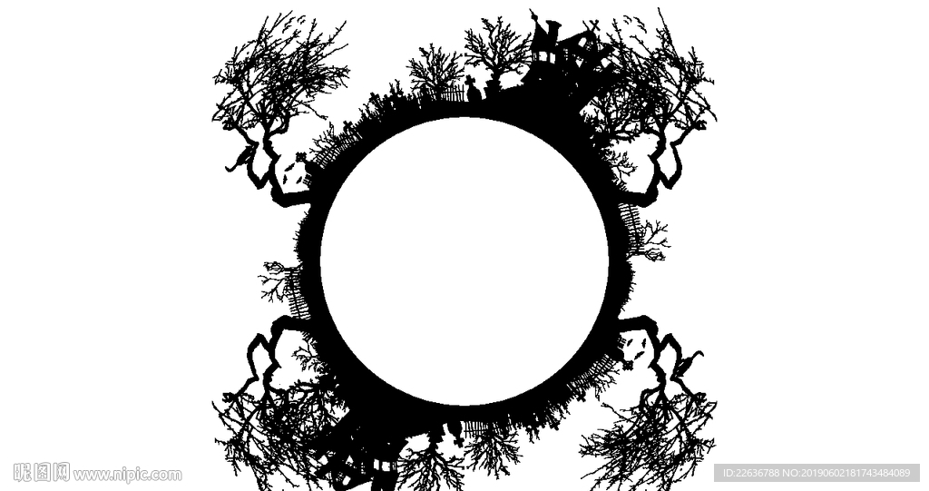 万圣节矢量ai海报图片素材