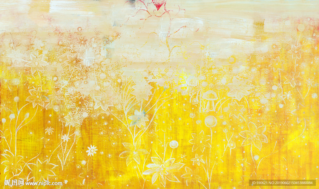 抽象油画