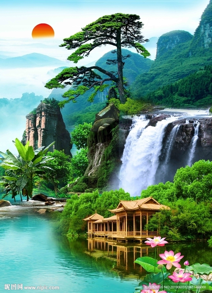 风景如画