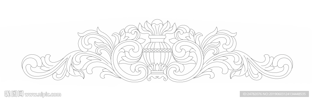 欧式花纹
