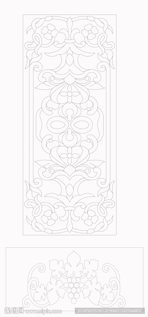欧式花纹