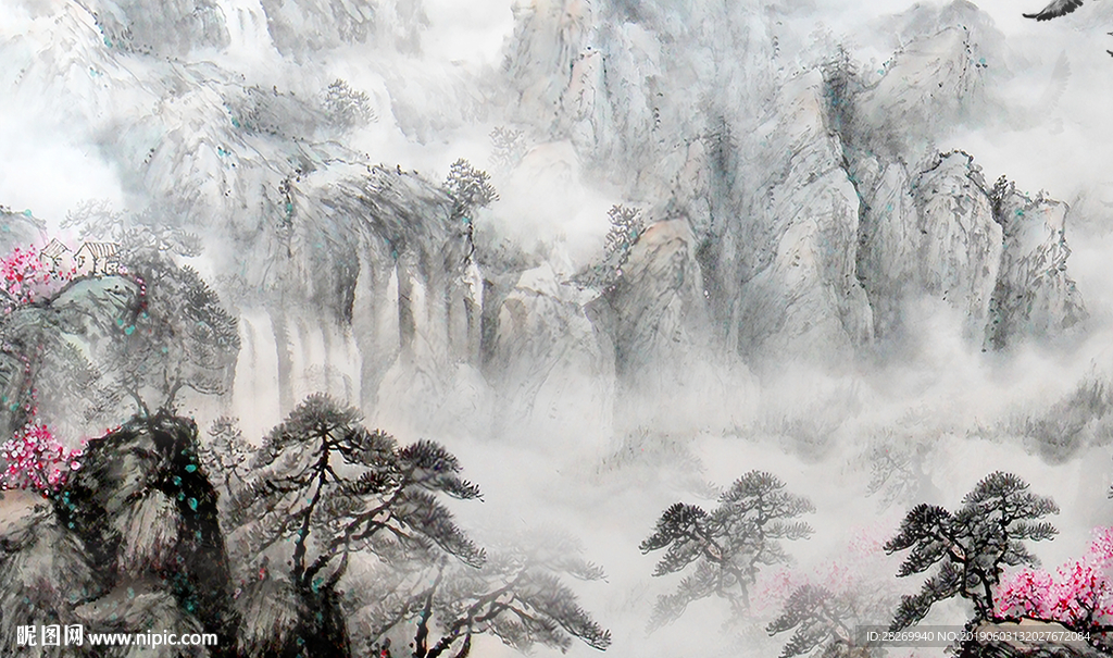 新中式山水