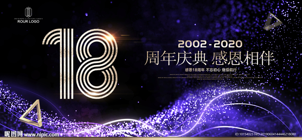 18周年