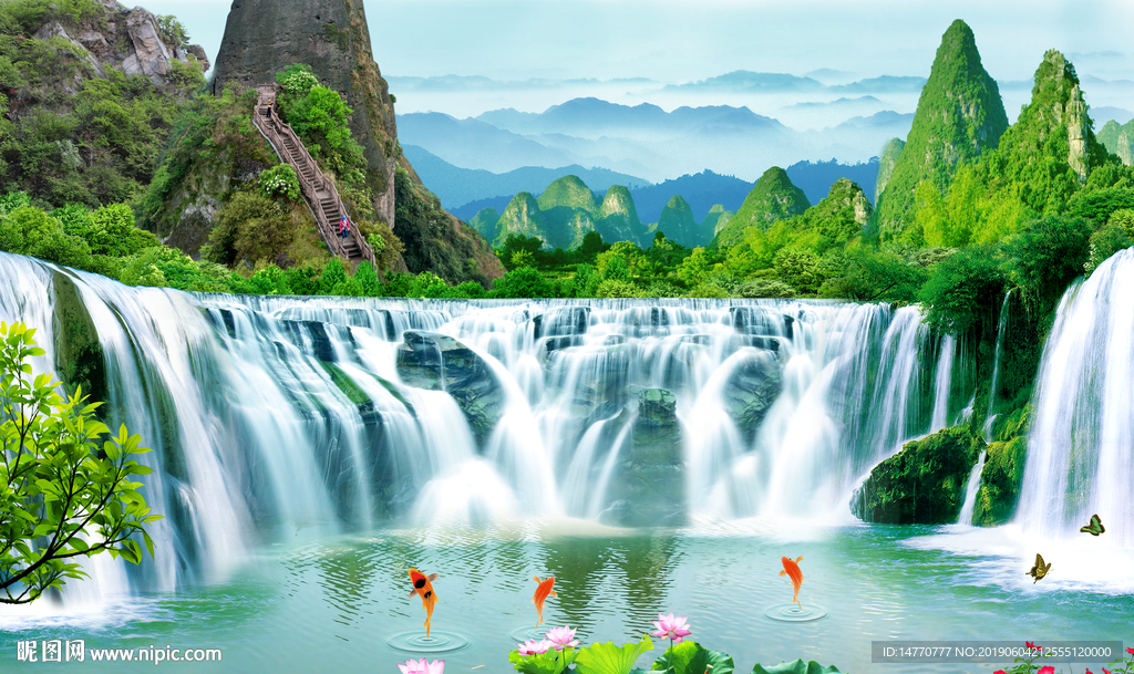 山水风景画