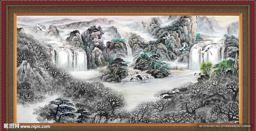 山水风景图