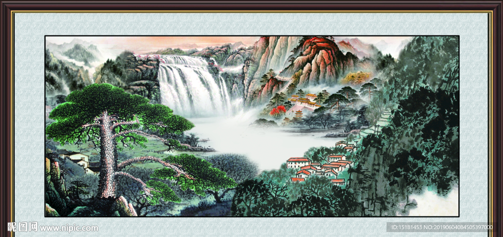 黄山迎客松