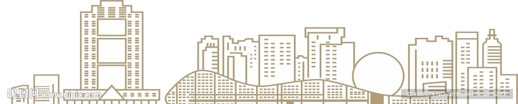 昆山市政府科博馆矢量