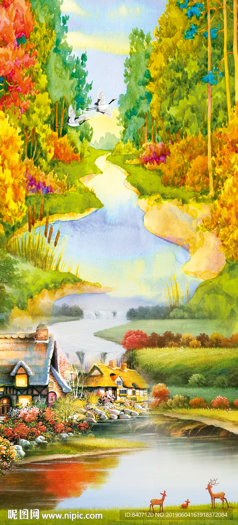 风景油画