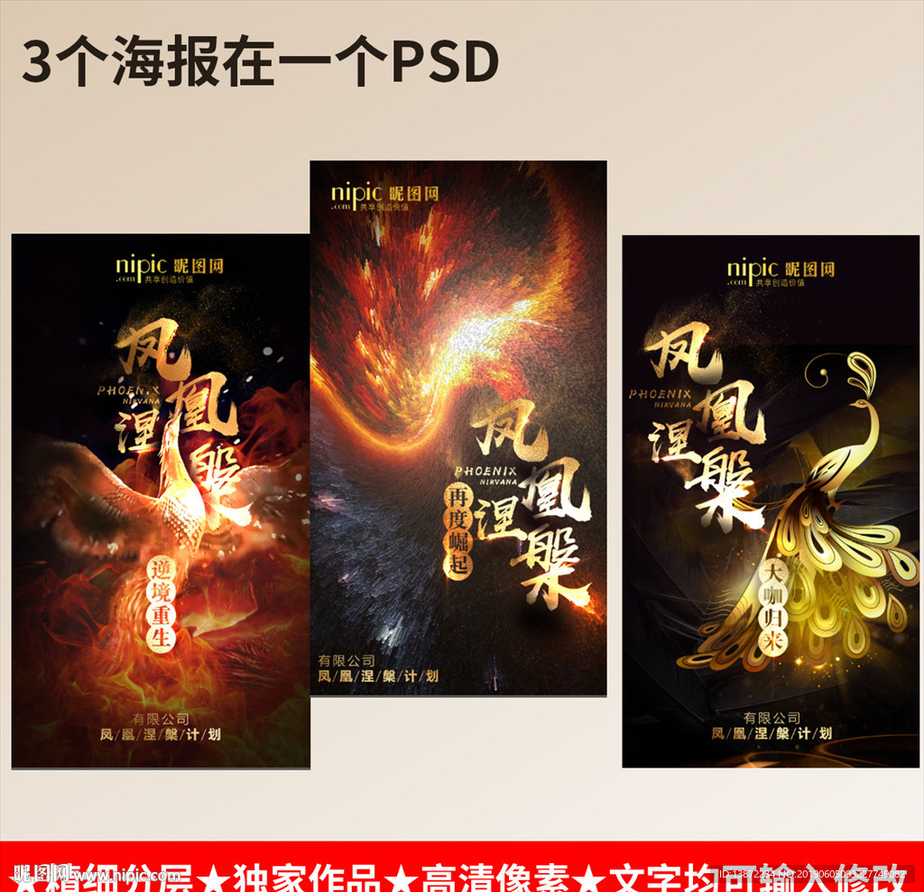 凤凰涅槃海报推图