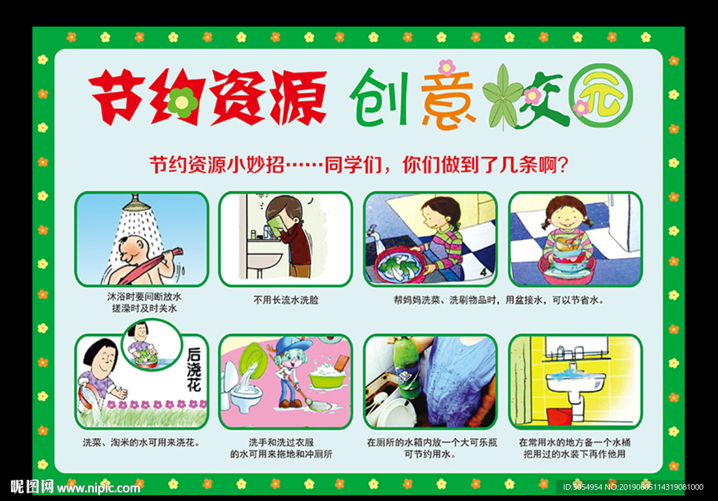 节约用水环境保环境保护小报