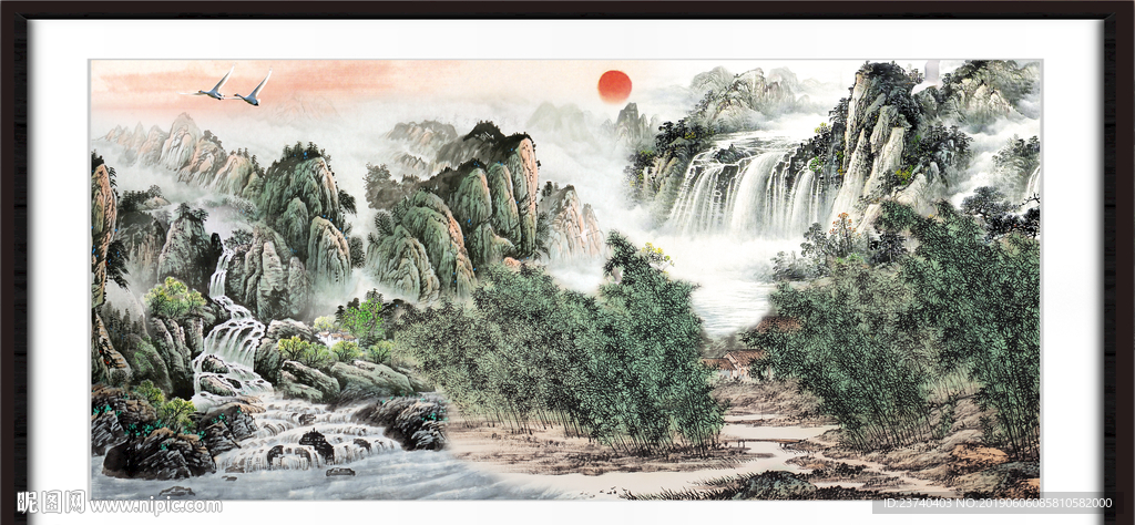 山水画