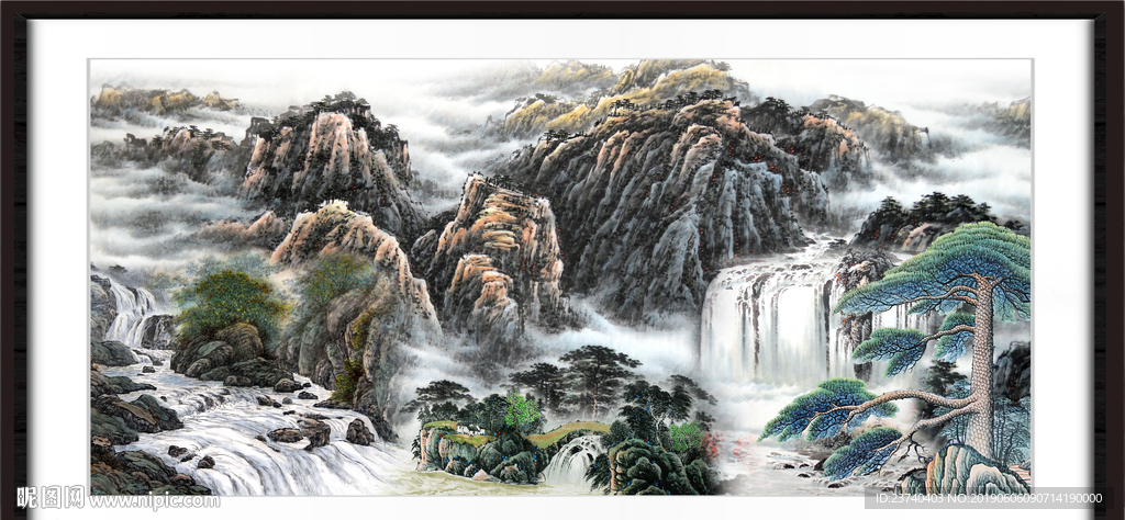 山水画