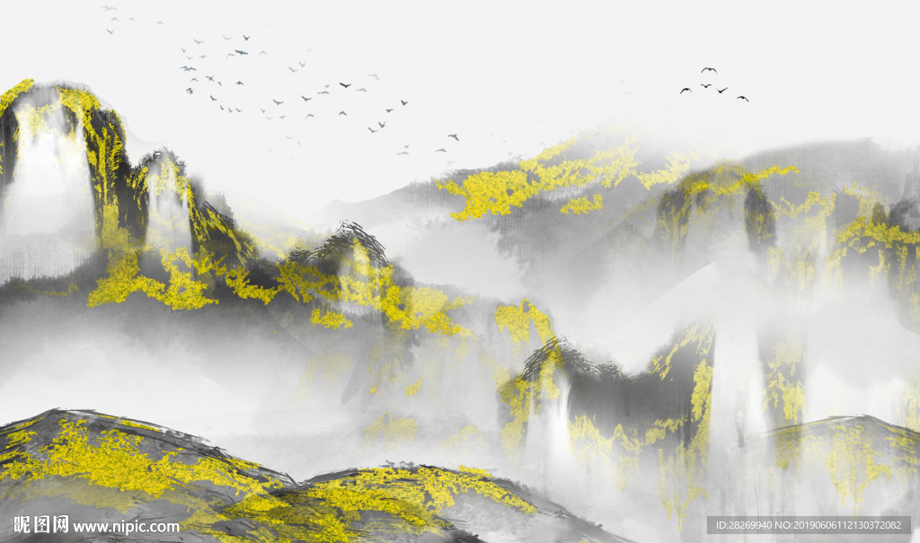 新中式山水