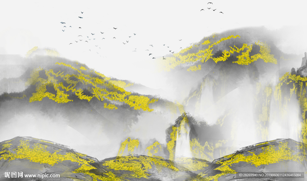 新中式山水
