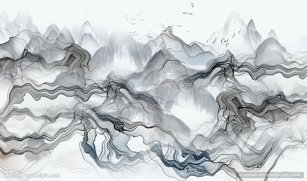 新中式山水