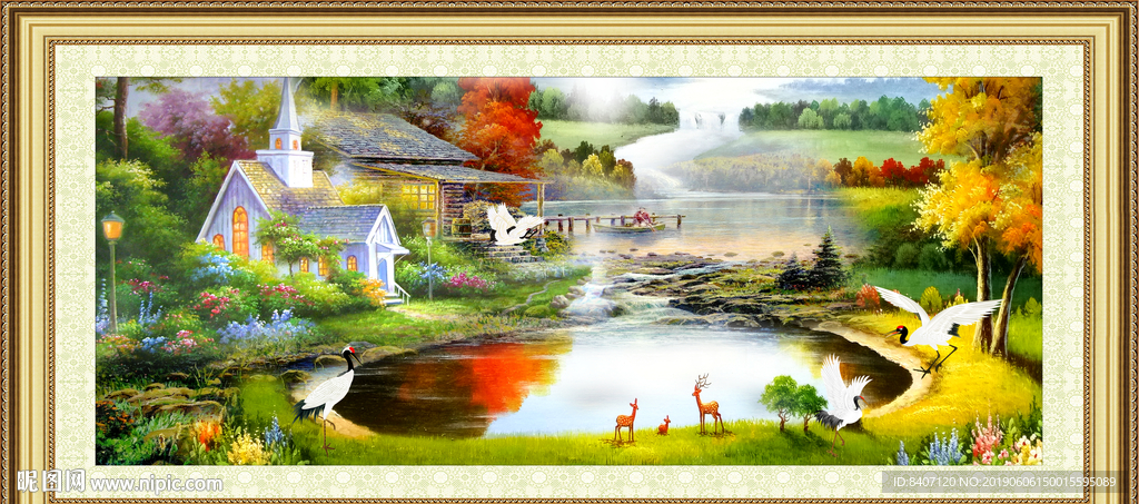 风景油画