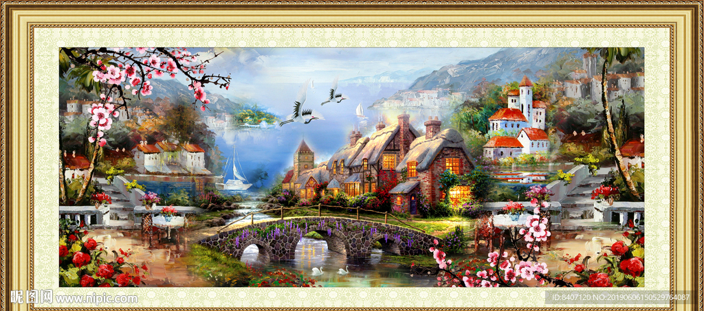 风景油画