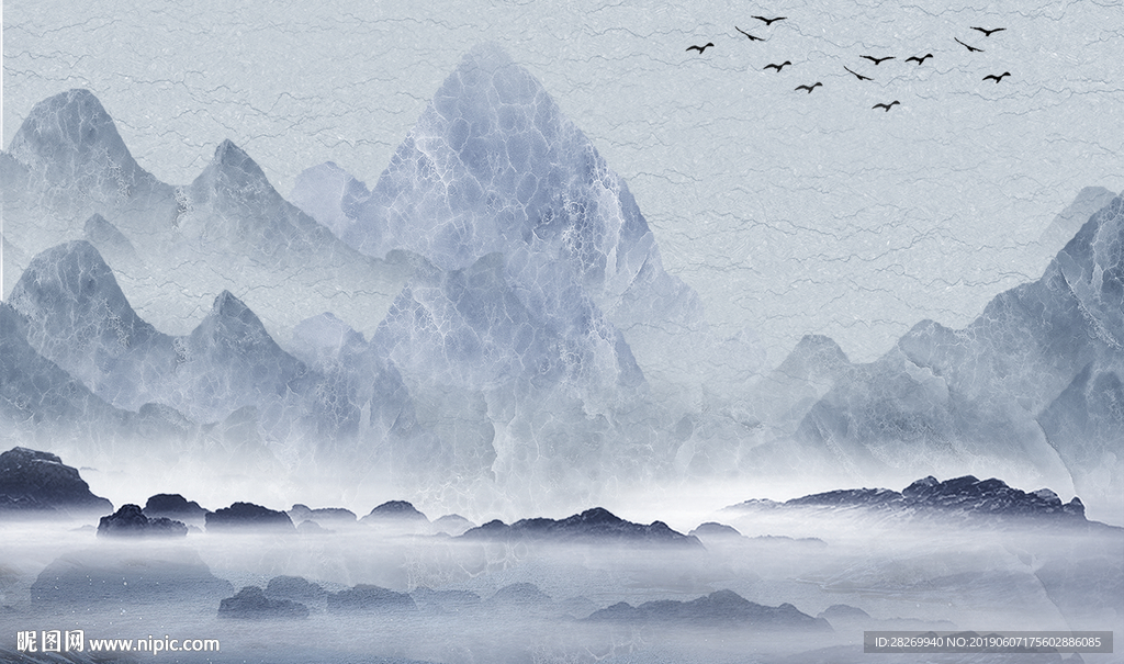 新中式背景