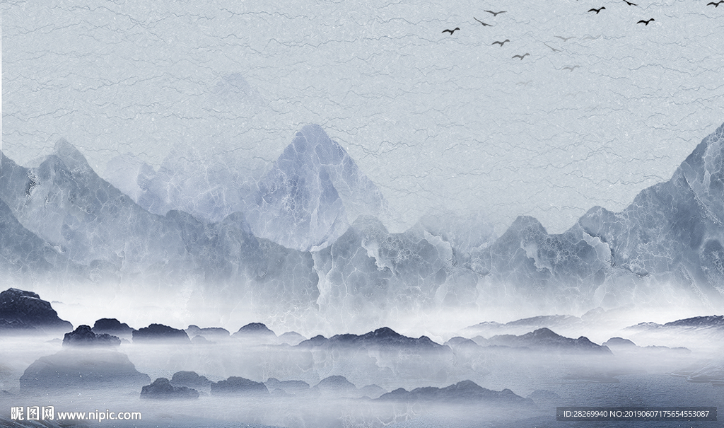 新中式背景