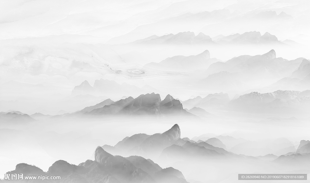新中式山水