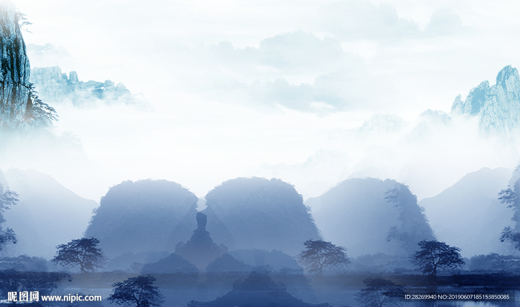 新中式山水