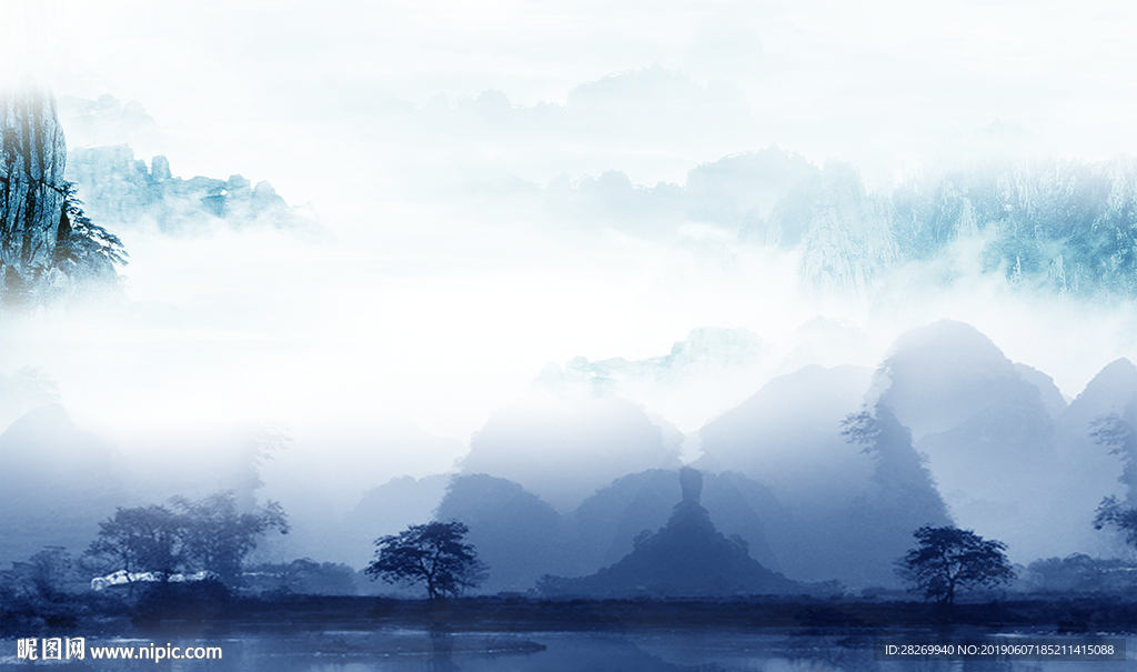 新中式山水